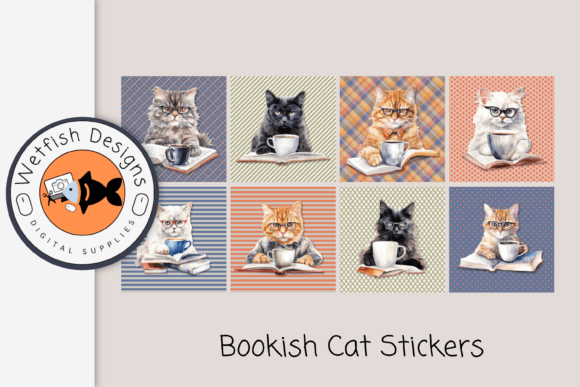 Cute Cat Cozy Reading Stickers: A Practical Review for Digital Creators
