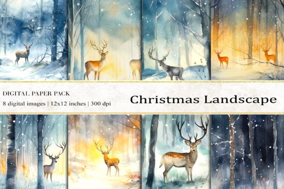 Elevating Seasonal Branding with Christmas Landscape Digital Paper: A Strategic Guide for Modern Creators