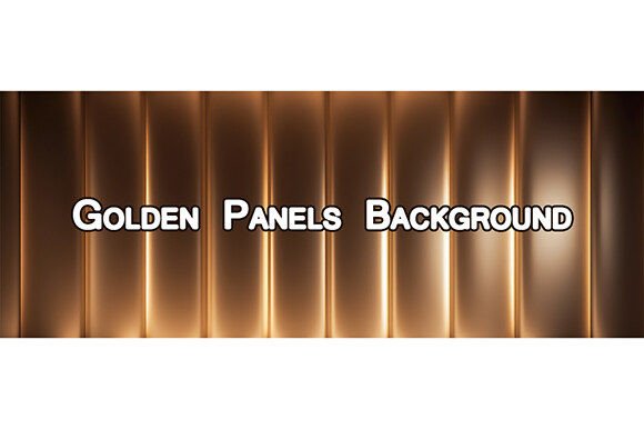 Golden Panels Background for Premium Designs