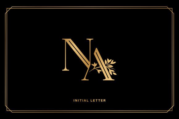 NA Initial Letter with Floral Designs: A Comprehensive Evaluation for Professional Branding