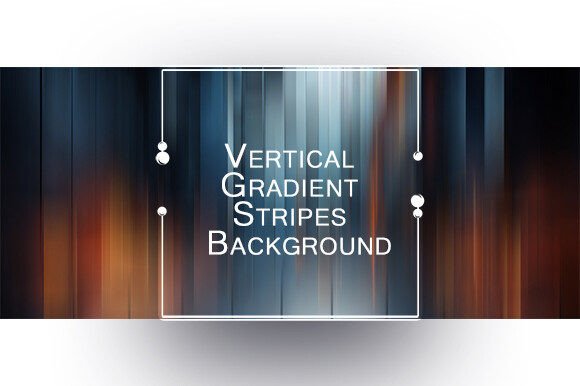 Vertical Gradient Stripes Background for Creative Projects