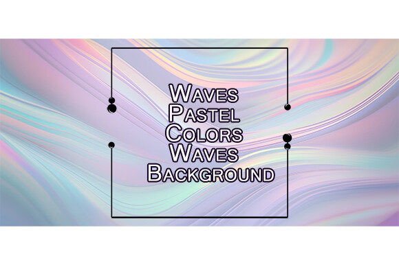 Waves Pastel Colors Waves Background